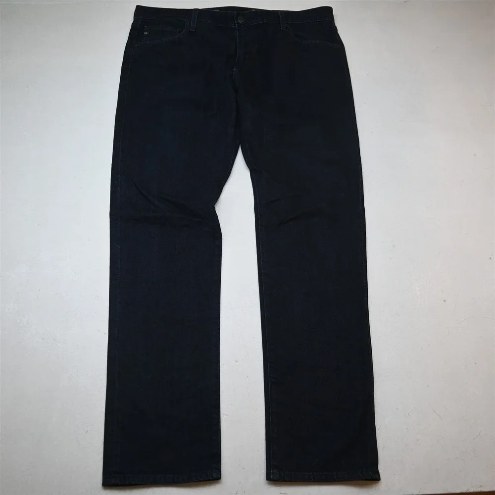 Adriano Goldschmied 40x34 Dark Rinse Stretch Denim Tellis Modern Slim Mens Jeans
